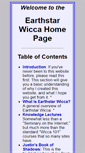 Mobile Screenshot of earthstar.paganandchristianmoot.co.uk